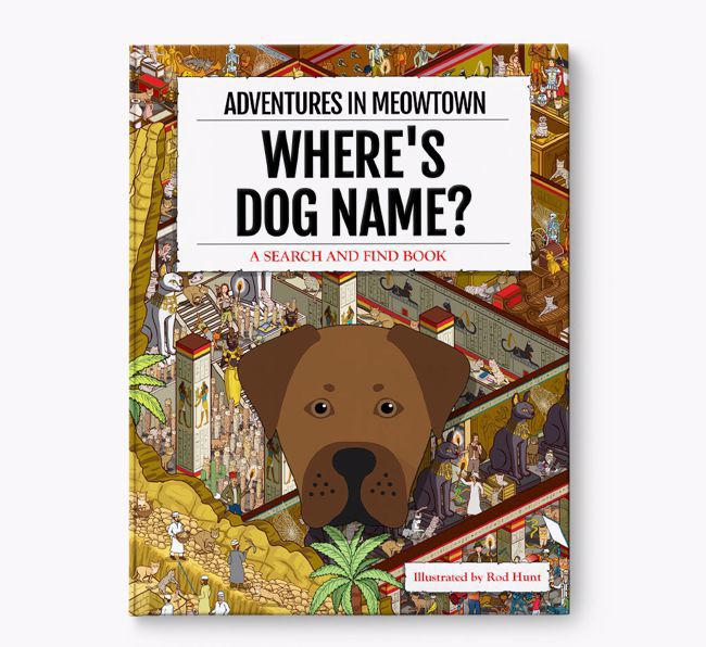 Personalised Boxador Book: Where's Dog Name? Volume 2